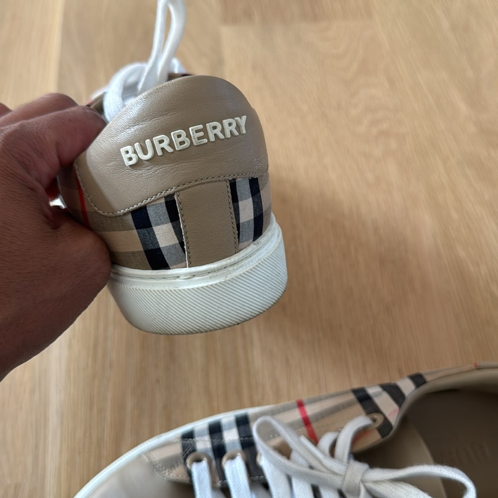 Burberry Sneakers 
Wore a handful of times
Very comfortable - Picture 9 of 10